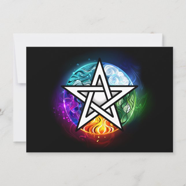 Pentagrama do Wiccan (Frente)