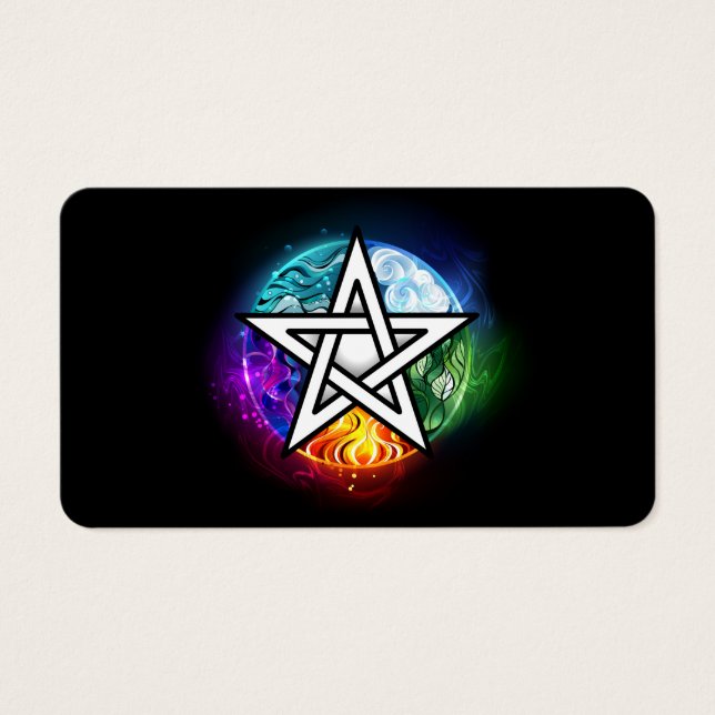 Pentagrama do Wiccan (Frente)