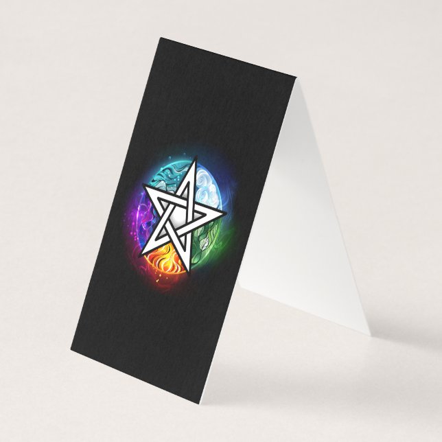 Pentagrama do Wiccan (Verso)