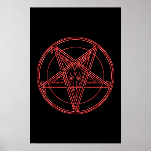 Pentagrama Poster | Zazzle Brasil