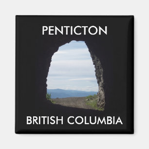 PENTICTON, imã de geladeira do COLUMBIA BRITÂNIC