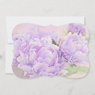 Peônias de lavanda
