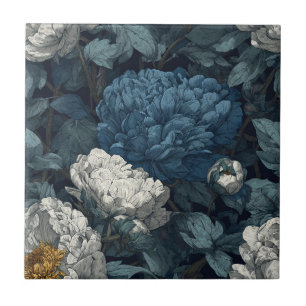 Peonias Elegantes Azulejos Cerâmicos Para Superfíc