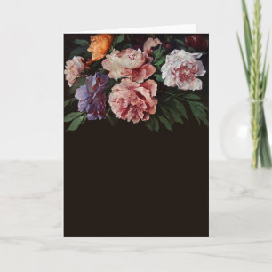 Peônias pelo cartão 1 de Anselm Feuerbach