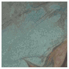 Peônias pintadas - Tecido