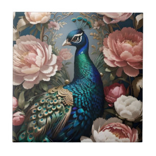 Peonias Rosa-Rosa-Peacock Elegantes