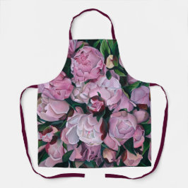 Peonies Apron