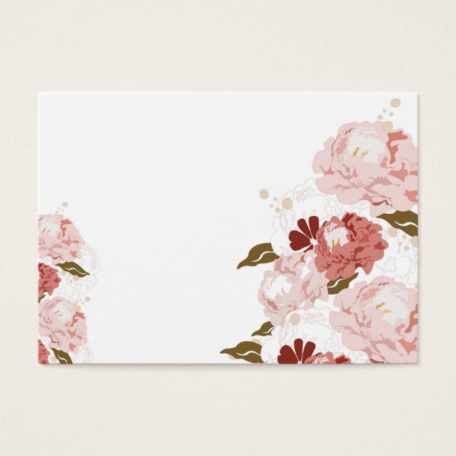 Peonies profile card (Frente)