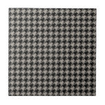 Pepita Clássica Houndstooth, Cinza Negra<br><div class="desc">Evergreen elegante e clássico padrão de tecido, apresentando padrão pepita / houndstooth em combinação de preto e cinza.</div>