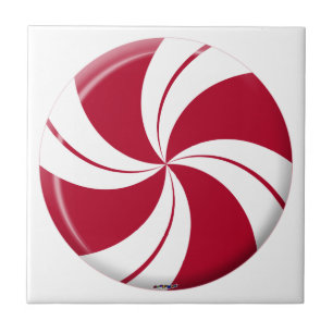 Peppermint Swirl Stripe Candy