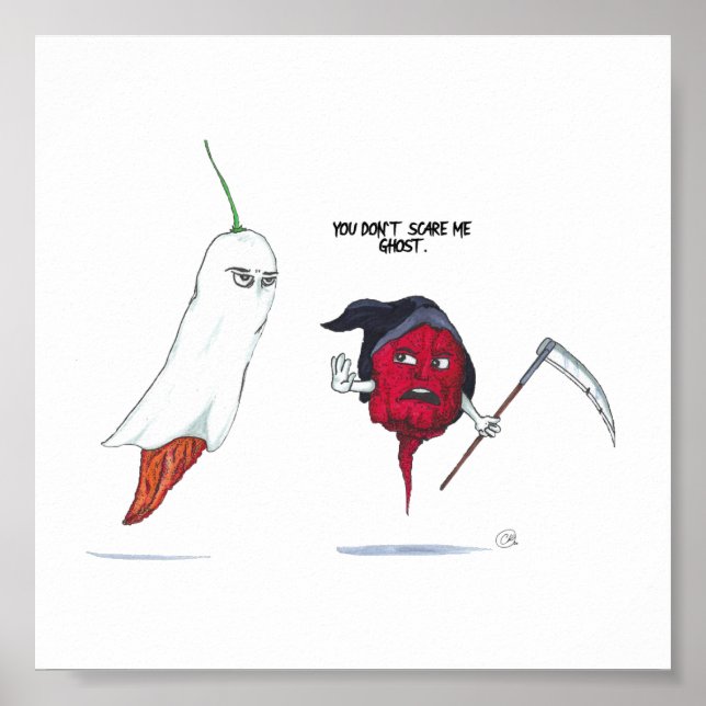 Pepperz, Reaper & Ghost, Poster (Frente)