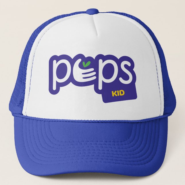 PEPS Kid - Boné Trucker Infantil (Todos os gêneros (Frente)
