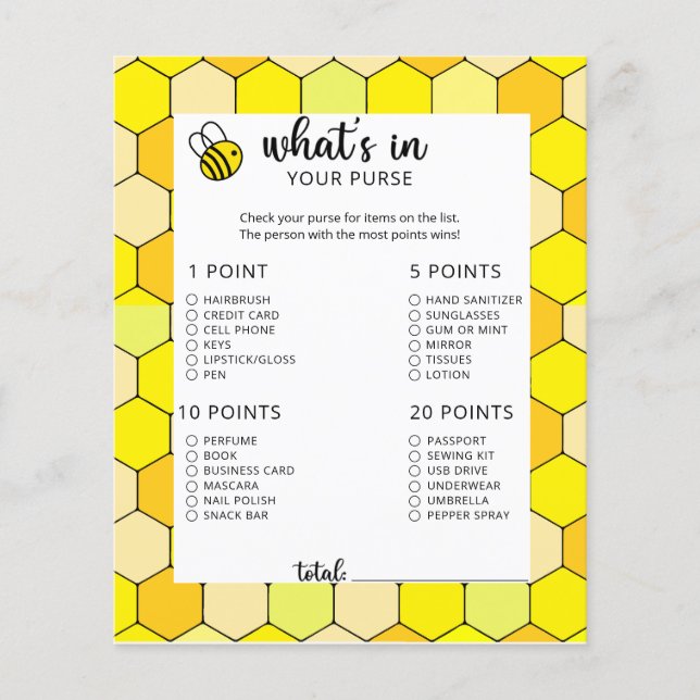 Pequena abelha que está no seu jogo de chá de fral (Frente)