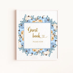 Pequena abóbora, por favor assine o Poster do livr