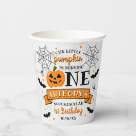 Pequena Abóbora Transformando Um primeiro aniversa