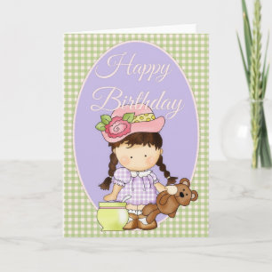 Pequena Agnus Tea - Feliz Cartão de Aniversário 2