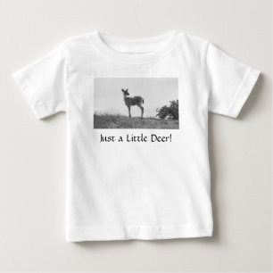 Pequena Camisa De Bebê De Deer Fawn