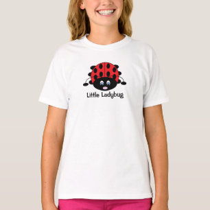 Pequena Camisa De Meninos Ladybug