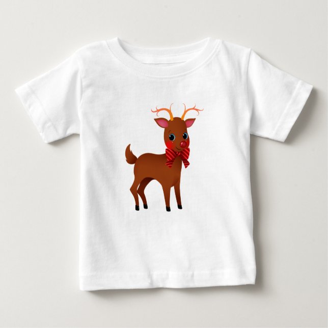 Pequena Camiseta de Bebê-Rena (Frente)