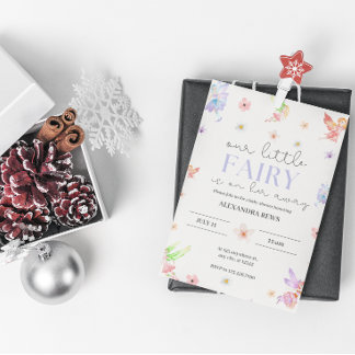 Pequena Fada Flores de chá de fraldas