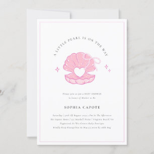 Pequena Garota Rosa, Chá de fraldas Rosa, Convite