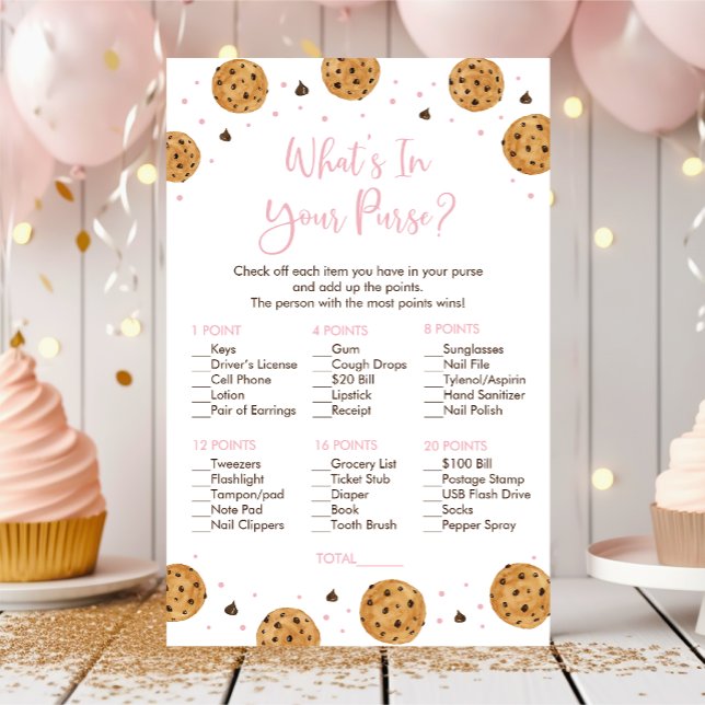 Pequena Garota Rosa Cookie O que há no seu jogo de (Criador carregado)