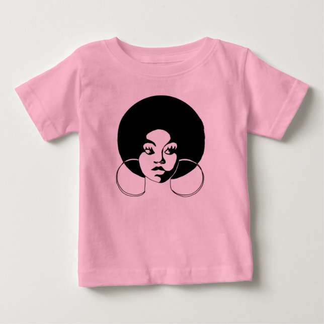 Pequena Irmã Toddler Ruffle Top (Frente)