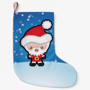 Pequena Meia bonito do presente de Natal de Kawaii Papai