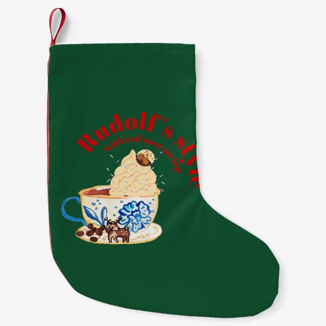 Pequena Meia de Natal (Frente)