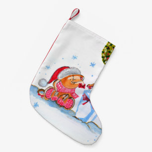 Pequena Meia de Natal Alegre