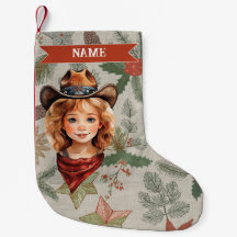 Meia de Natal de Cowboy