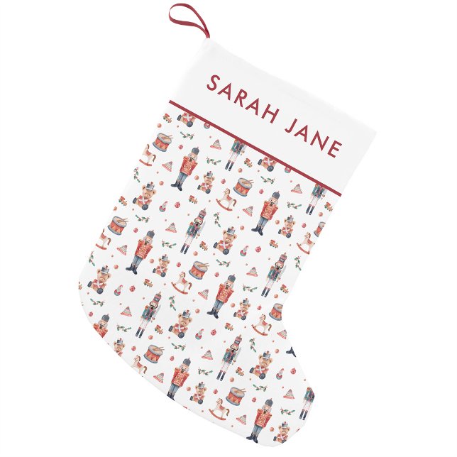 Pequena Meia de Natal do Quebra-Nozes (Nutcracker Christmas Stocking
)