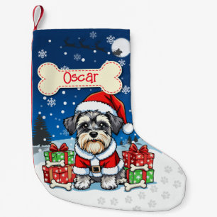 Pequena Meia de Natal para Cachorrinho