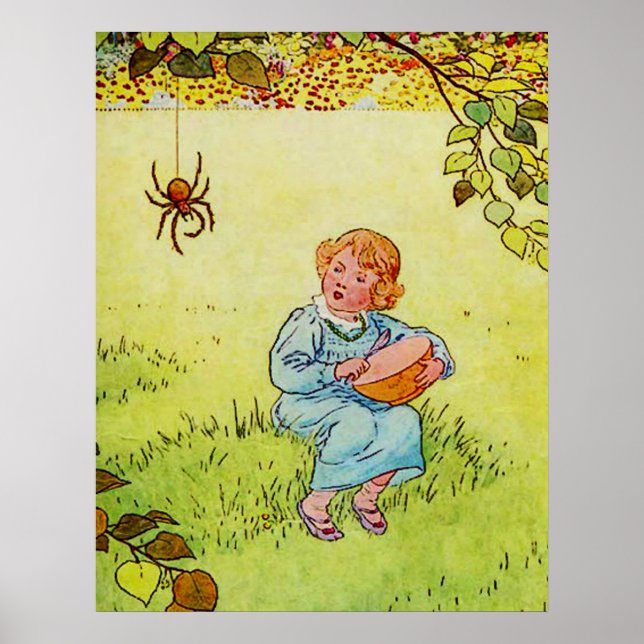 Pequena Miss Muffet Poster (Frente)