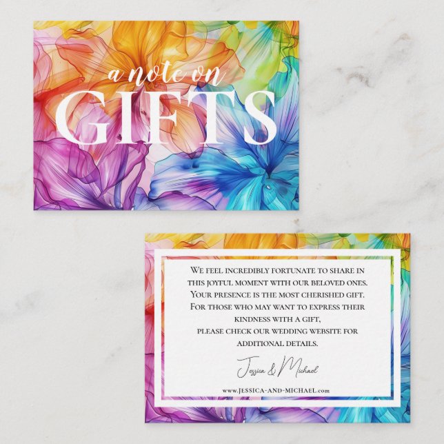 Pequena Nota sobre o Cartão de Dons Bloom Eetéreo (Frente/Verso)