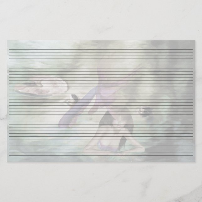 Pequena papelaria de sereia (Frente)