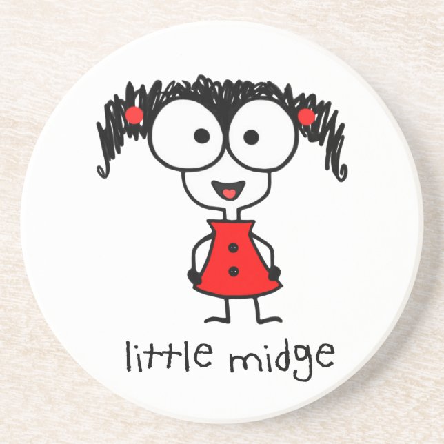 Pequena Porta copos Midge (Frente)