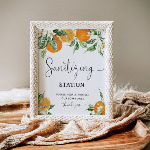 Pequena Poster de Estação de Saneamento de Bonito