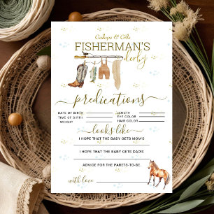 Pequena previsão do Chá de fraldas do Pescador Der