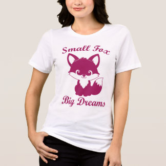 Pequena Raposa, Grandes Sonhos Camiseta da Raposa 