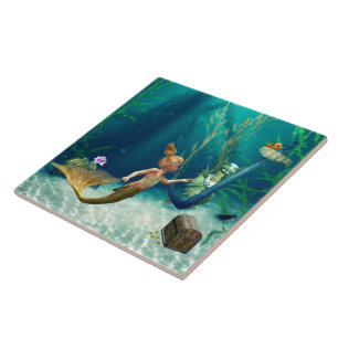 Pequena Sereia 2 azulejo