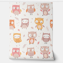 Pequenas Corujas Bonitas em cores mudas