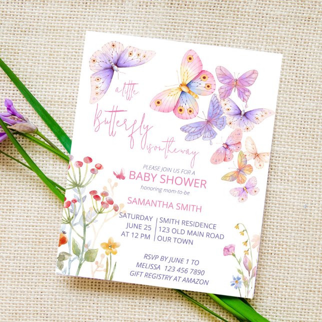 Pequenas flores silvestres de borboletas chás de f (Criador carregado)