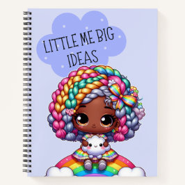 Pequenas Grandes Ideias - Menina Chibi Bela Azul