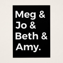 Pequenas Mulheres Caracteres I