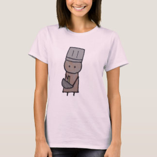 Pequenas mulheres-padeiro, camisetas orgânicas mon