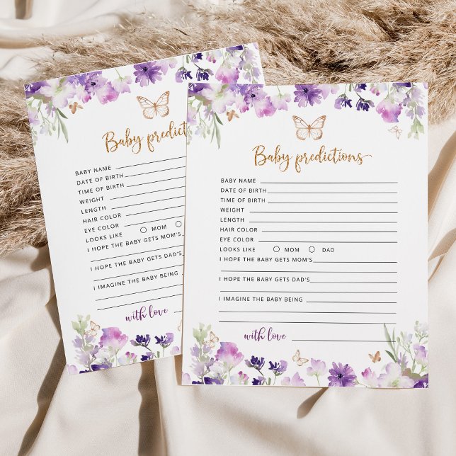 Pequenas predições de bebês de ouro roxo de borbol (Criador carregado)