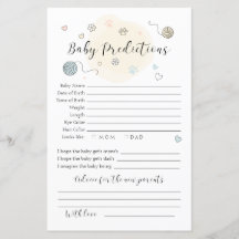 Pequenas previsões para bebês