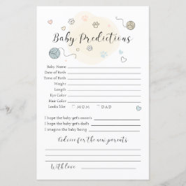 Pequenas previsões para bebês