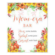 Pequeno abóbora-abóbora mãe-osa Poster